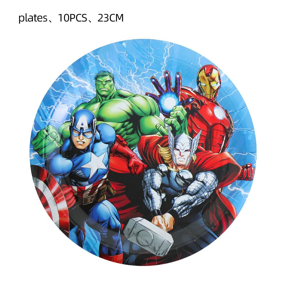 Avengers Birthday Party Supplies Set - Cake Pops Parties