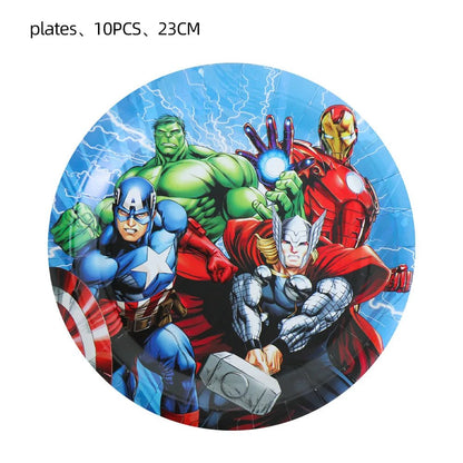 Avengers Birthday Party Supplies Set - Cake Pops Parties