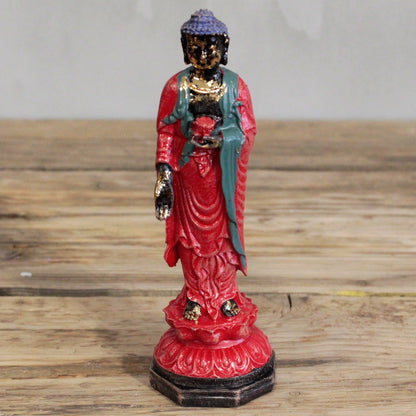 Antique Standing Buddha - Zen Decor for Home and Meditation. Showcasing a beautifully detailed design, this Buddha statue adds an elegant touch to your décor, ideal as a {{scent}} {{product_type}} – Christmas Gift Home Fragrance.