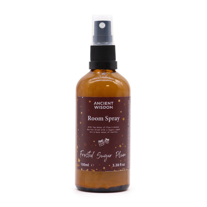 Frosted Sugar Plum Room Spray 100ml from Cake Pops Parties. This festive fragrance captures the essence of sugary sweet plums, making it a perfect Christmas gift or stocking filler. Ideal for enhancing your home fragrance collection, this pamper pack is a delightful aromatherapy item, embodying the spirit of winter spices. Let the enchanting scent of Frosted Sugar Plum elevate your festive atmosphere, creating a cozy and inviting space.