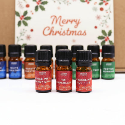 Warm Gingerbread Fragrance Oil included in the Festive Delights fragrance set, celebrating the holiday fragrance oils experience.