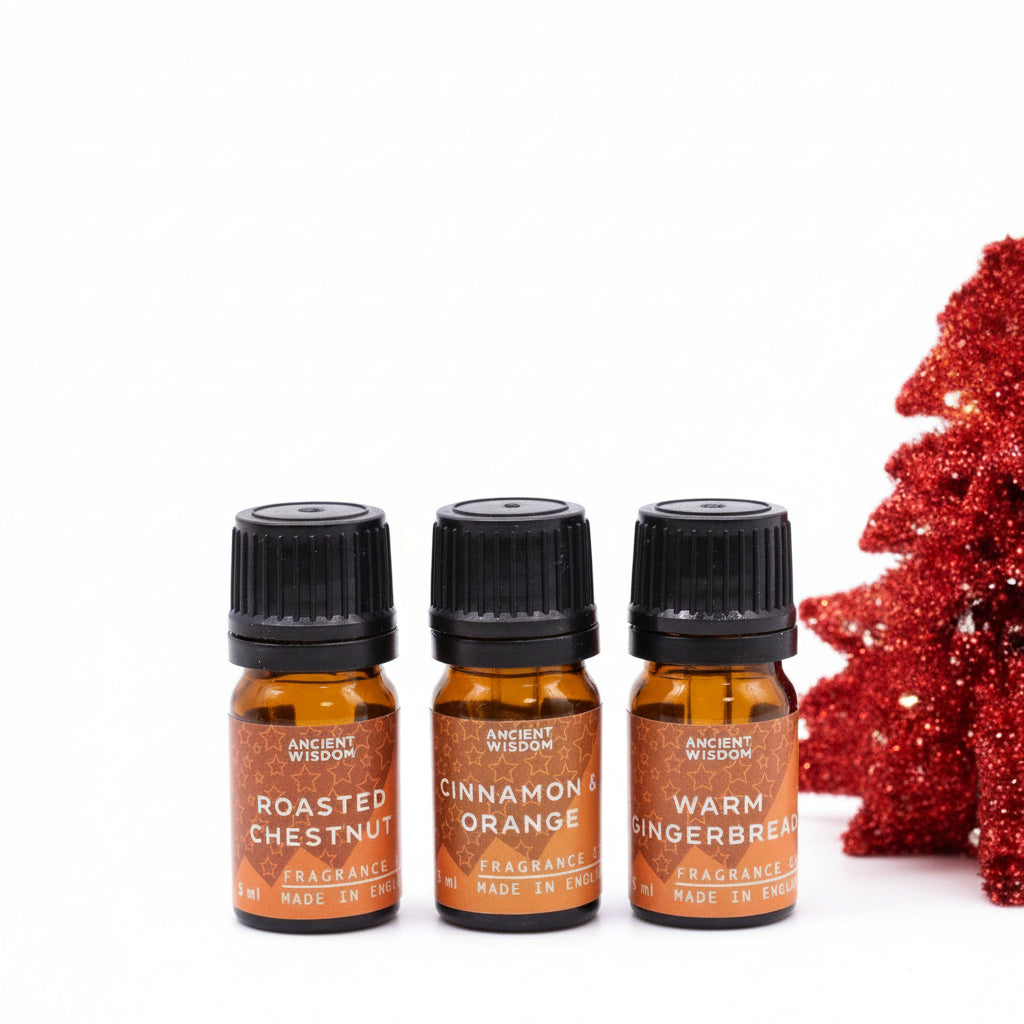 Holly & Ivy Fragrance Oil from the Festive Delights set, part of the enchanting holiday fragrance oils collection.