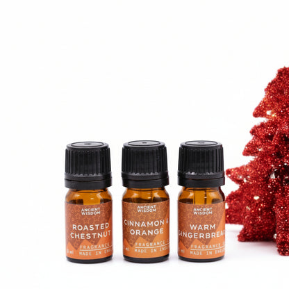 Holly & Ivy Fragrance Oil from the Festive Delights set, part of the enchanting holiday fragrance oils collection.