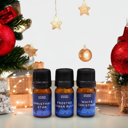 Mince Pie & Brandy Sauce Fragrance Oil featured in the Festive Delights set, offering delightful holiday fragrance oils for all.