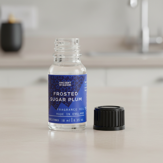 10ml Frosted Sugar Plum Fragrance Oil by Cake Pops Parties, perfect for creating a festive atmosphere with its sweet sugar plum fragrance oil.