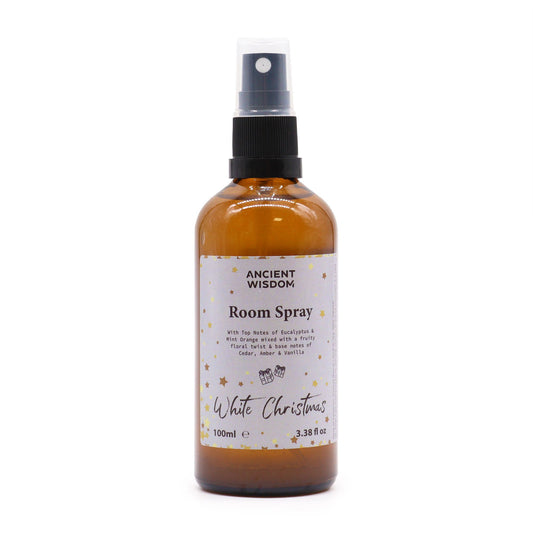 White Christmas Room Spray 100ml from Cake Pops Parties, a festive home fragrance that transforms spaces into winter wonderlands.