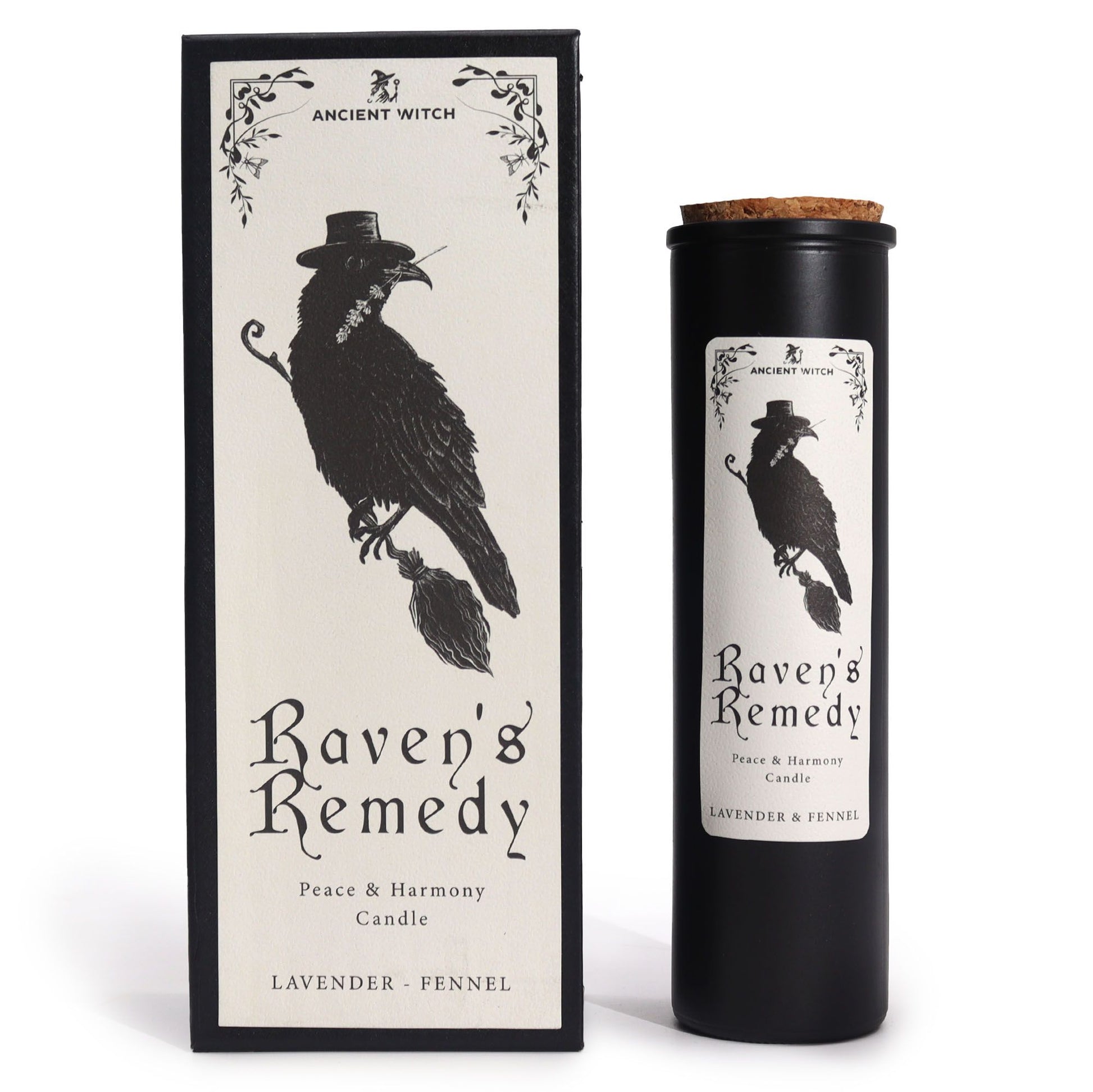 Lavender & Fennel Ritual Candle displayed with its elegant packaging, encapsulating the essence of peace and harmony. A great choice for Christmas gift home fragrance.