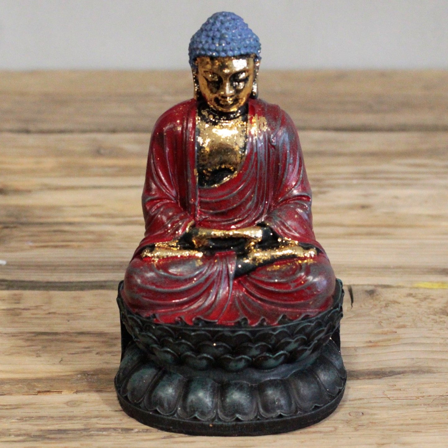 Antique Buddha Statue - Classic Zen Collectible for Homes, beautifully crafted with intricate details, showcasing tranquility and elegance. Perfect for enhancing any decor setting. A great choice for {{scent}} {{product_type}} – Christmas Gift Home Fragrance.