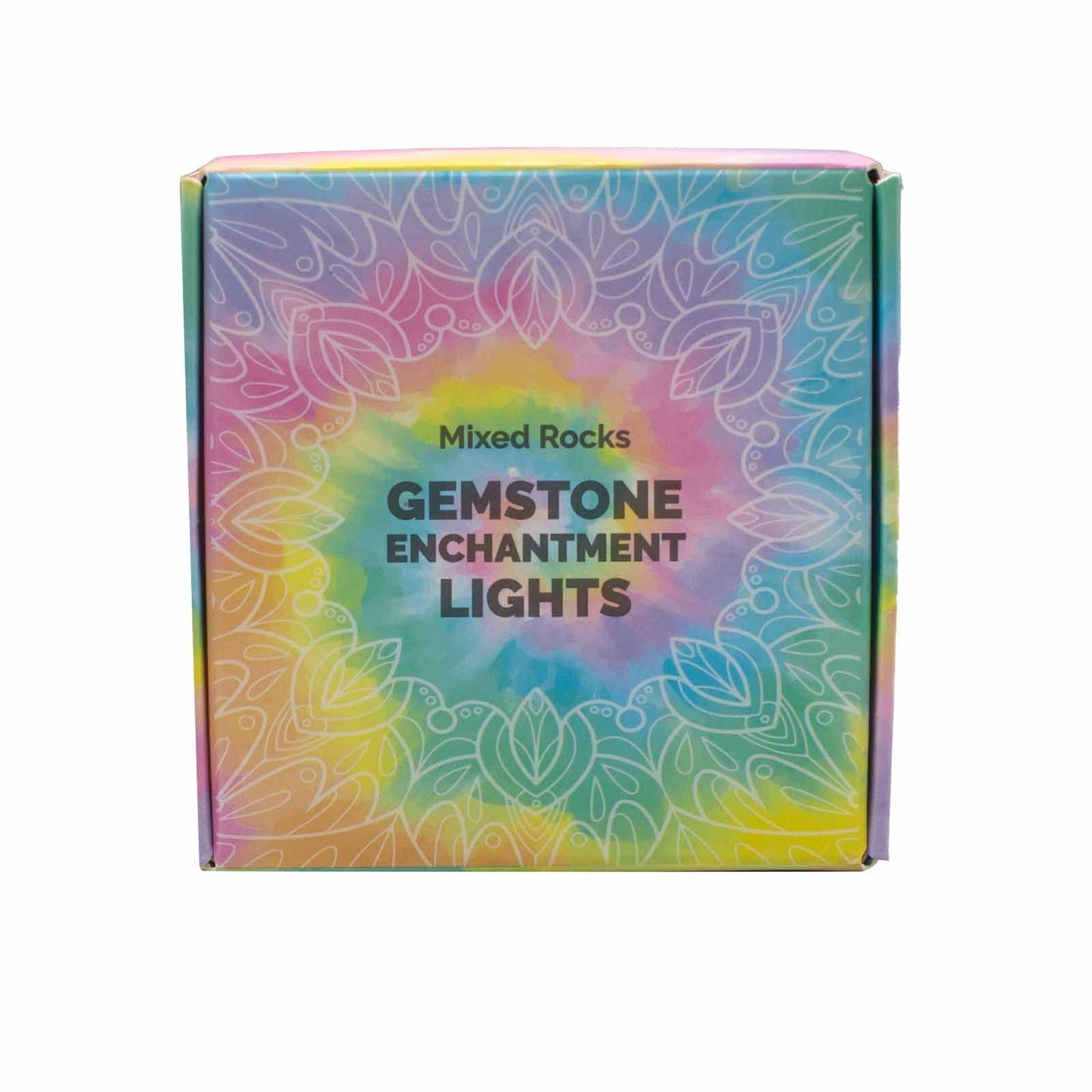 Gemstone Enchantment Lights – 20 Crystal Rocks For Cosy Ambience showcased in colourful packaging, an ideal choice for a thoughtful Christmas gift home fragrance.