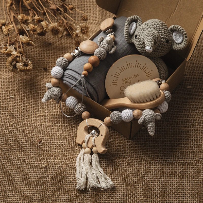 Baby Bath Toy Set & Swaddle Wrap - Cake Pops Parties