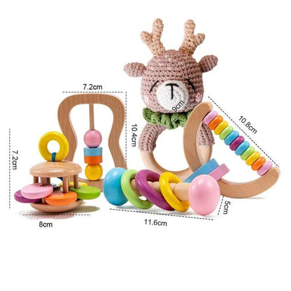 Baby Bath Toy Set & Swaddle Wrap - Cake Pops Parties