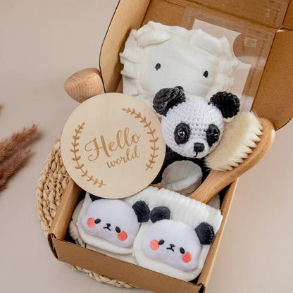 Baby Bath Toy Set & Swaddle Wrap - Cake Pops Parties