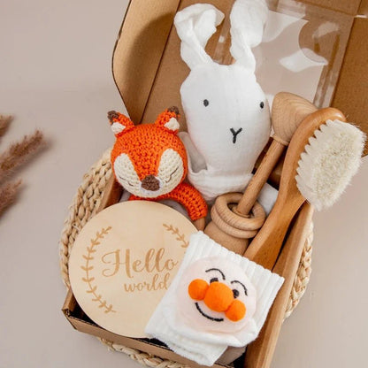 Baby Bath Toy Set & Swaddle Wrap - Cake Pops Parties
