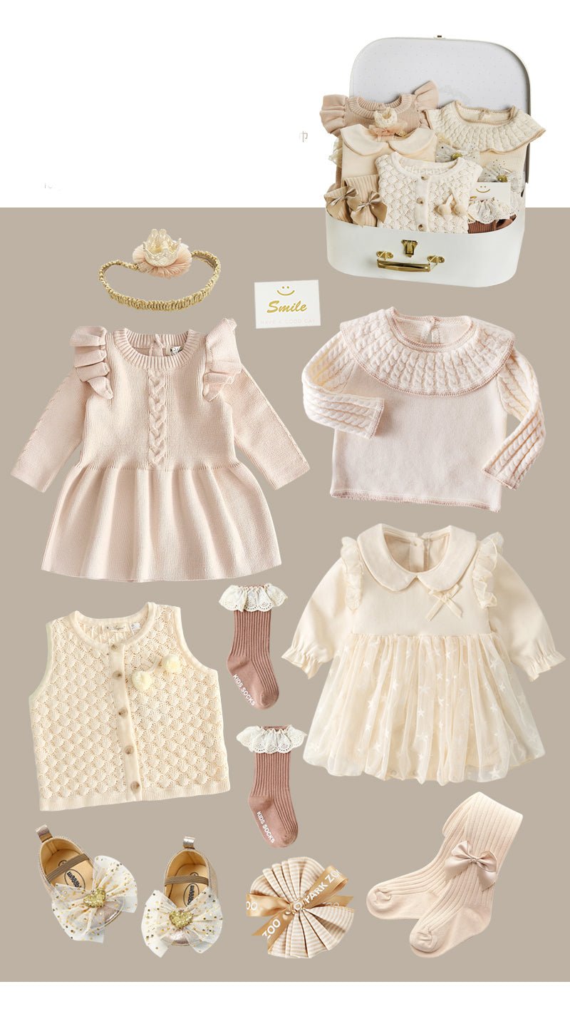 Baby Girl 8 - Piece Cotton Set - Cake Pops Parties