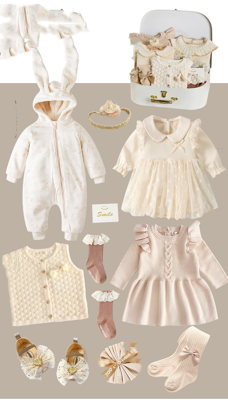 Baby Girl 8 - Piece Cotton Set - Cake Pops Parties