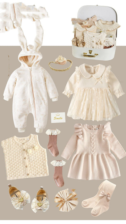 Baby Girl 8 - Piece Cotton Set - Cake Pops Parties