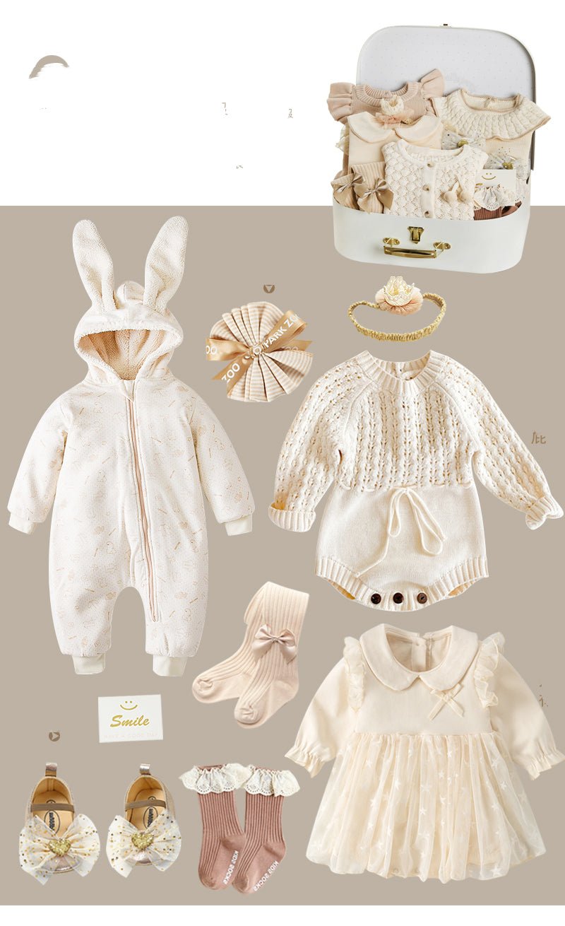 Baby Girl 8 - Piece Cotton Set - Cake Pops Parties