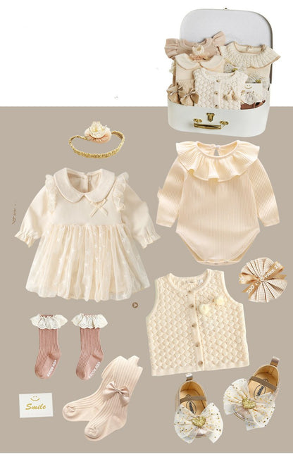 Baby Girl 8 - Piece Cotton Set - Cake Pops Parties