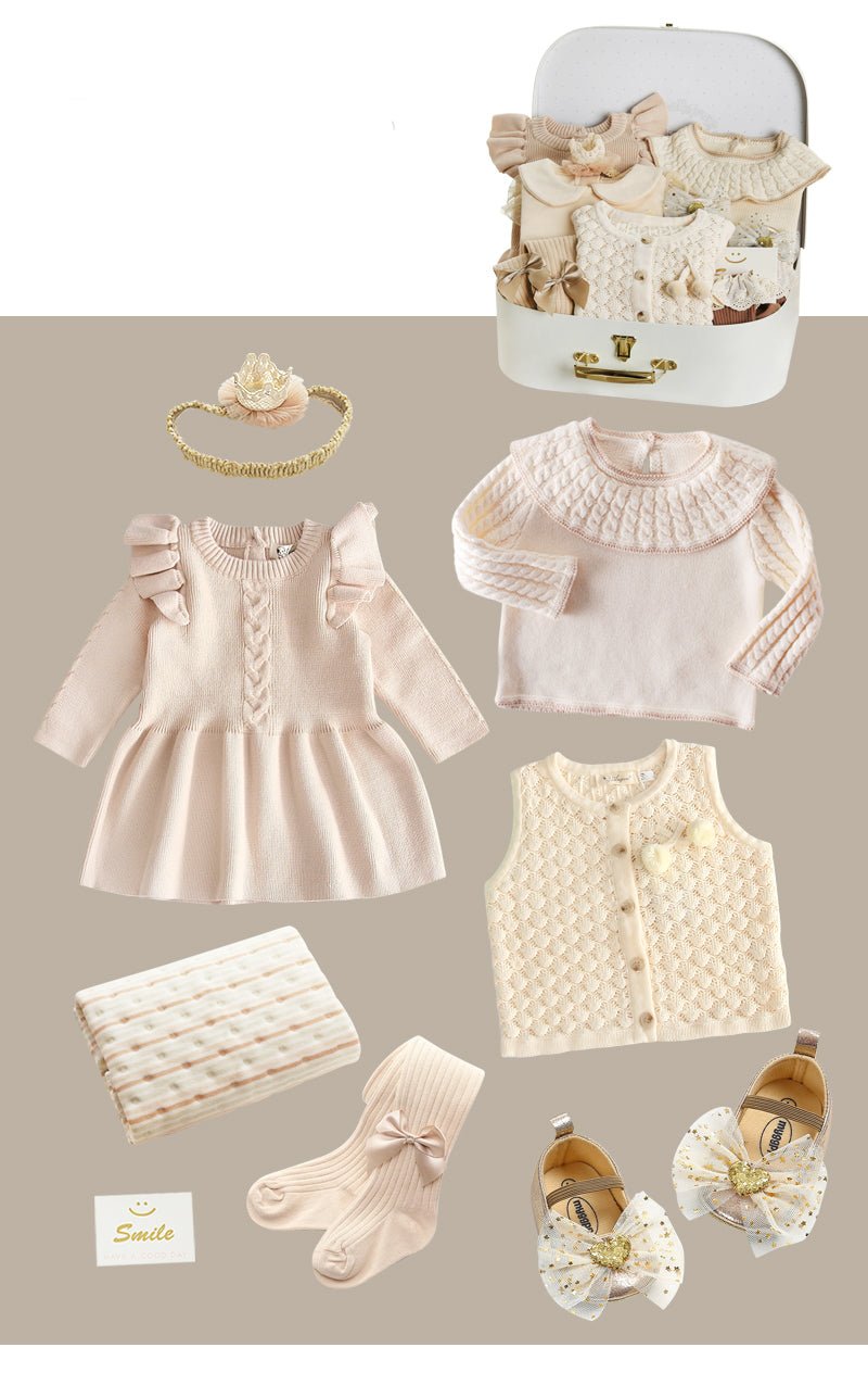 Baby Girl 8 - Piece Cotton Set - Cake Pops Parties