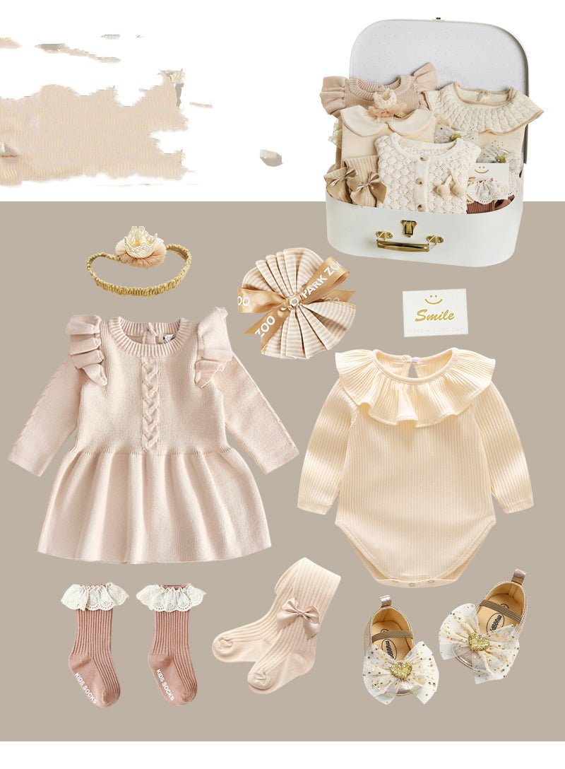 Baby Girl 8 - Piece Cotton Set - Cake Pops Parties