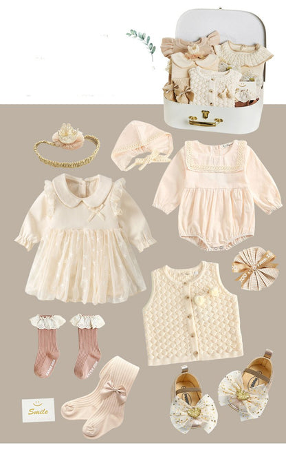 Baby Girl 8 - Piece Cotton Set - Cake Pops Parties