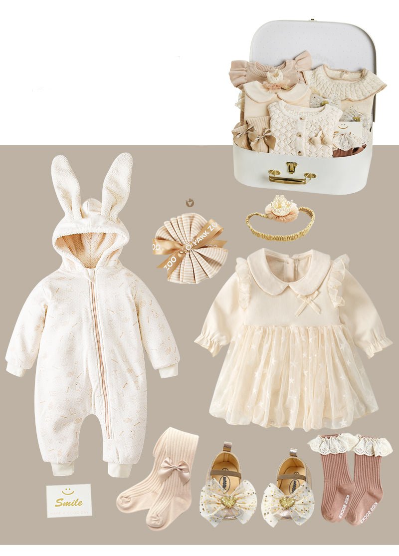 Baby Girl 8 - Piece Cotton Set - Cake Pops Parties