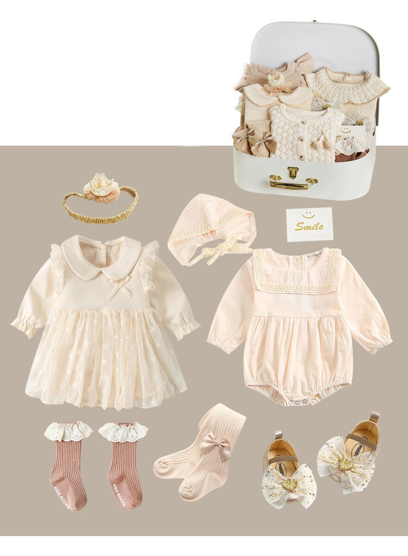 Baby Girl 8 - Piece Cotton Set - Cake Pops Parties