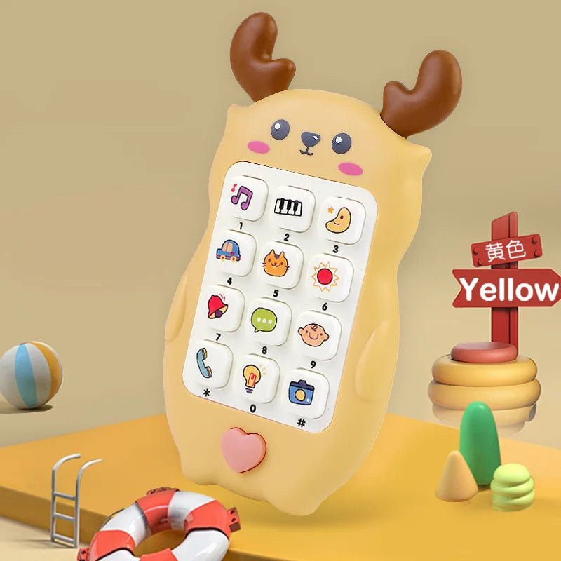 Baby Music Phone Toy with Teether - Cake Pops Parties
