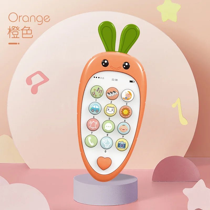 Baby Music Phone Toy with Teether - Cake Pops Parties