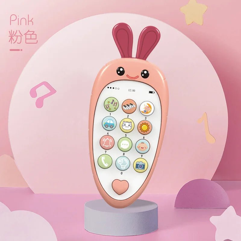 Baby Music Phone Toy with Teether - Cake Pops Parties