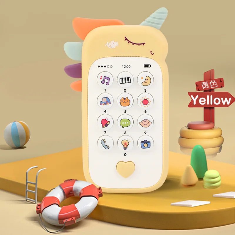 Baby Music Phone Toy with Teether - Cake Pops Parties