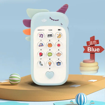 Baby Music Phone Toy with Teether - Cake Pops Parties