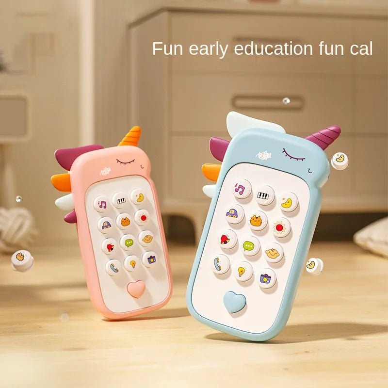 Baby Music Phone Toy with Teether - Cake Pops Parties