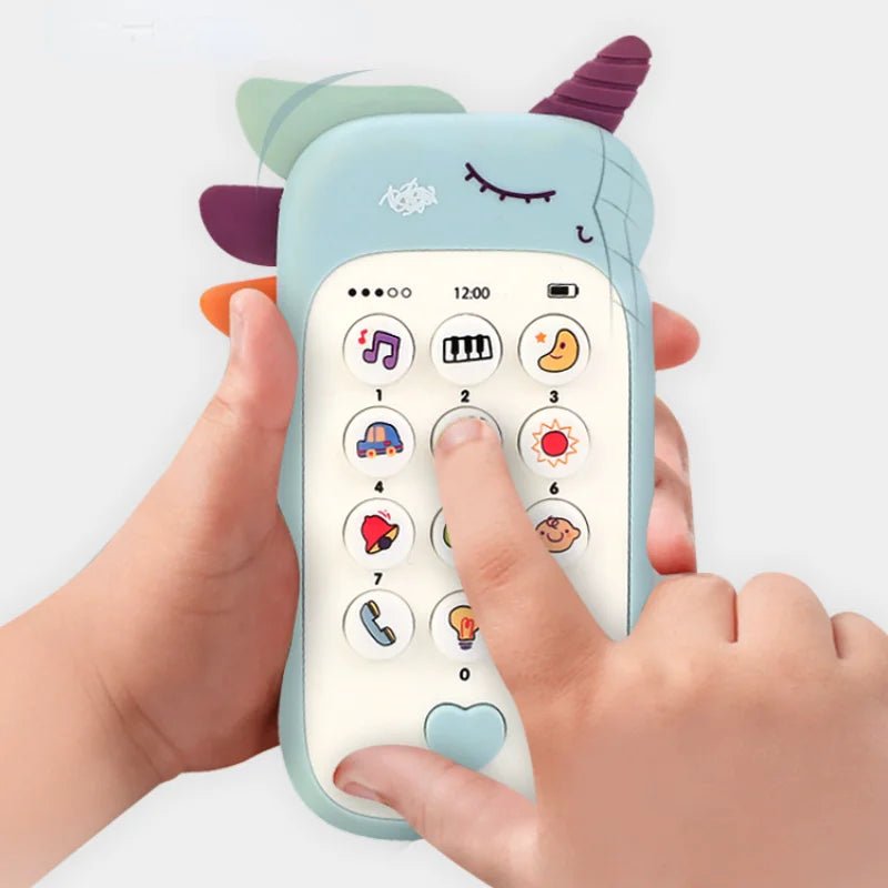 Baby Music Phone Toy with Teether - Cake Pops Parties