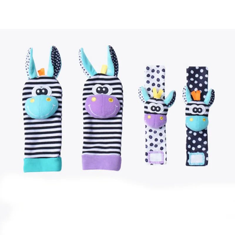 Baby Rattle Wrist Toys 0 - 12 Months - Cake Pops Parties