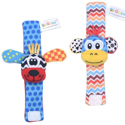 Baby Rattle Wrist Toys 0 - 12 Months - Cake Pops Parties