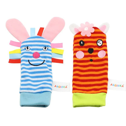 Baby Rattle Wrist Toys 0 - 12 Months - Cake Pops Parties