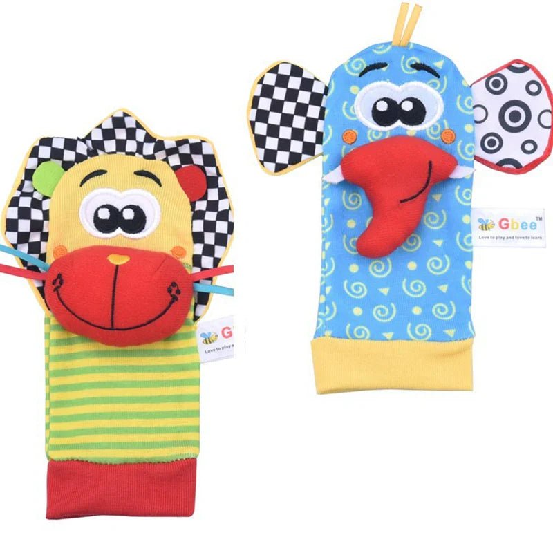 Baby Rattle Wrist Toys 0 - 12 Months - Cake Pops Parties