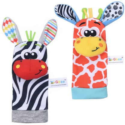 Baby Rattle Wrist Toys 0 - 12 Months - Cake Pops Parties