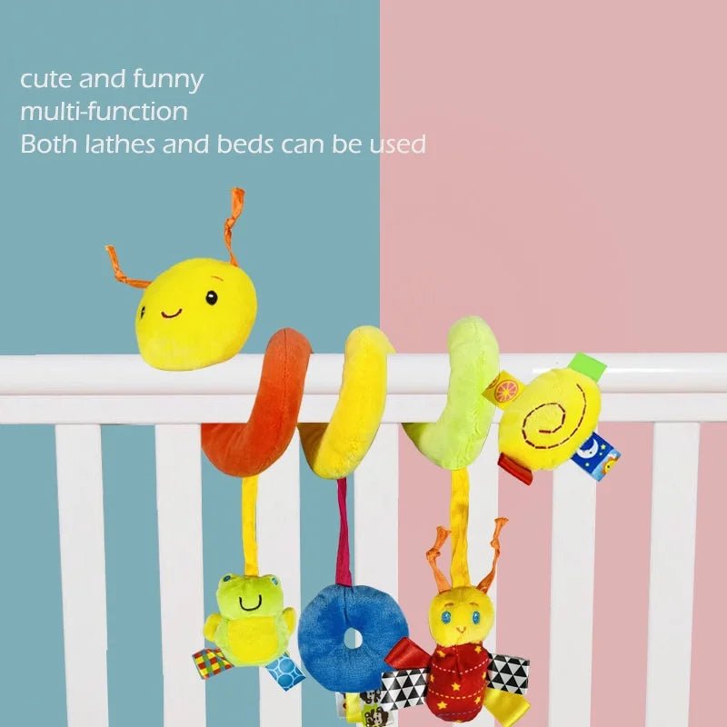 Baby Stroller Hanging Bell Plush Toy - Cake Pops Parties