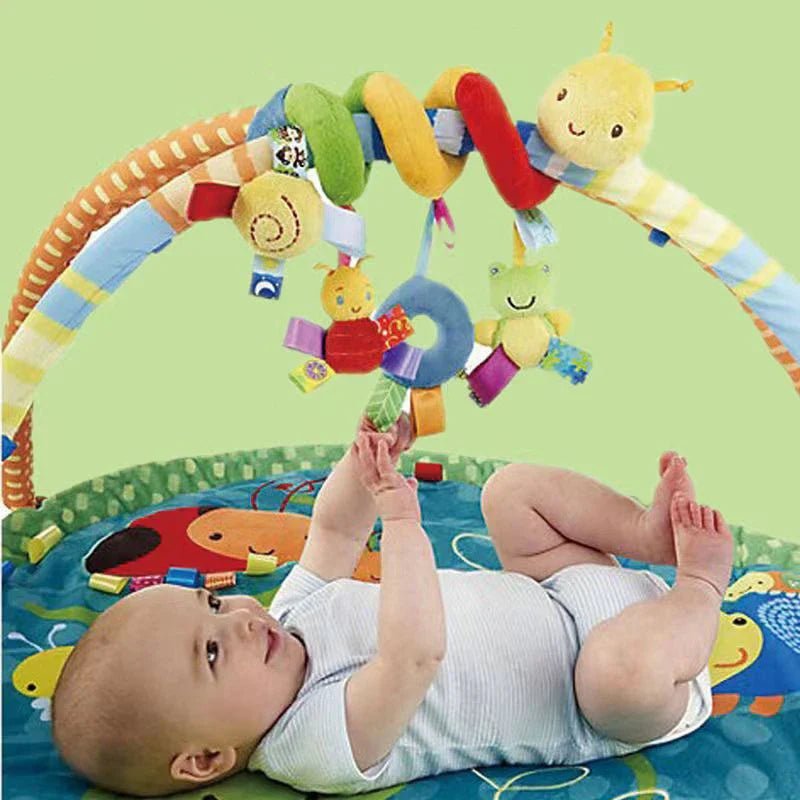 Baby Stroller Hanging Bell Plush Toy - Cake Pops Parties