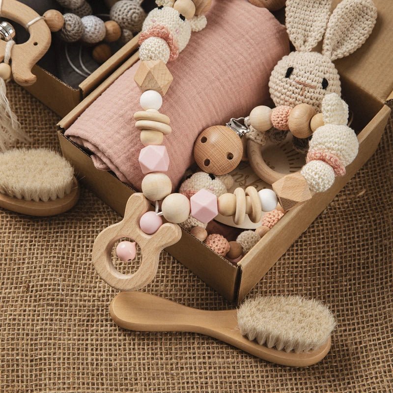 Baby Towel Newborn Bath Toy Gift Set - Cake Pops Parties