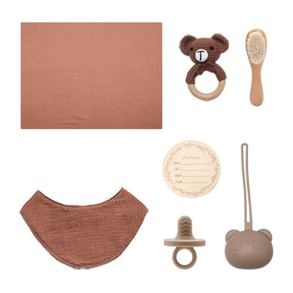 Baby Towel Newborn Bath Toy Gift Set - Cake Pops Parties
