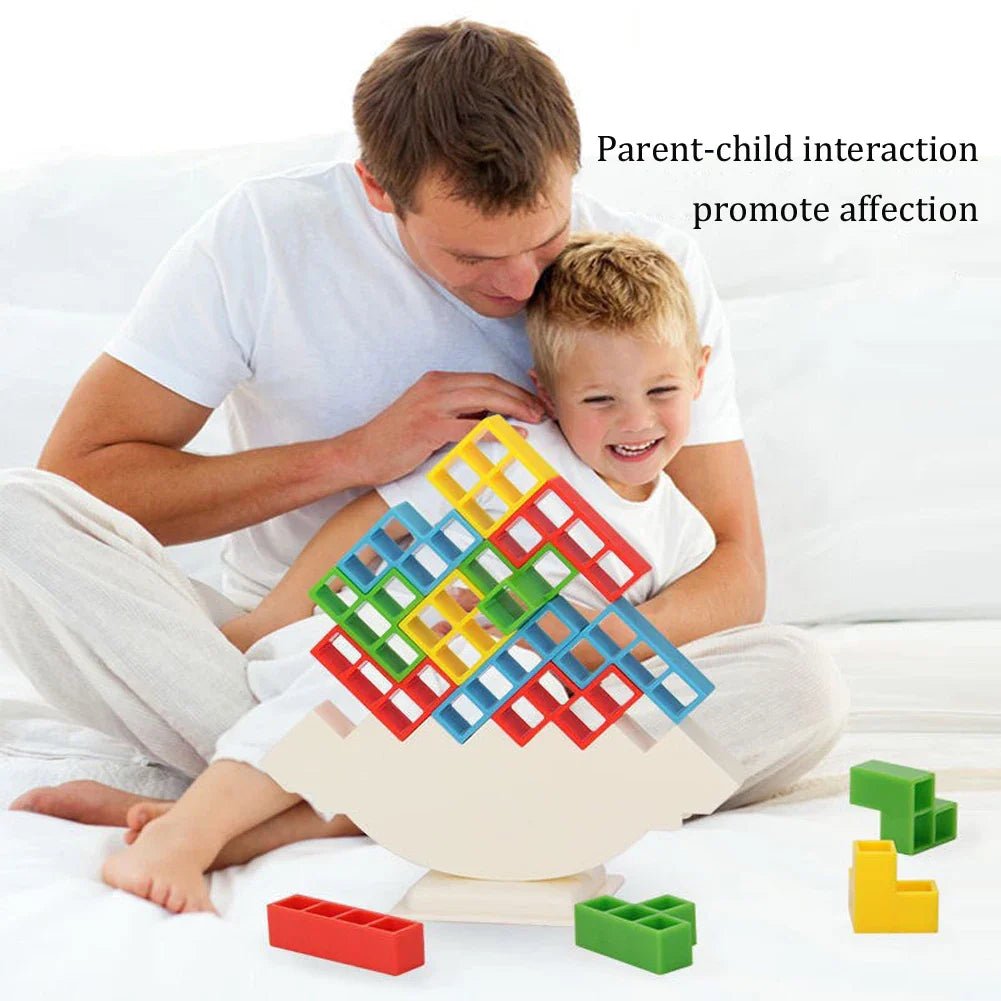 Balance Stacking Board Game - Family Fun Toy - Cake Pops Parties
