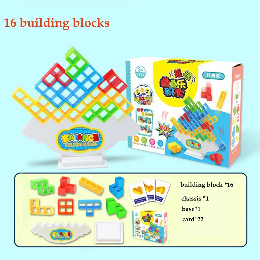 Balance Stacking Board Game - Family Fun Toy - Cake Pops Parties