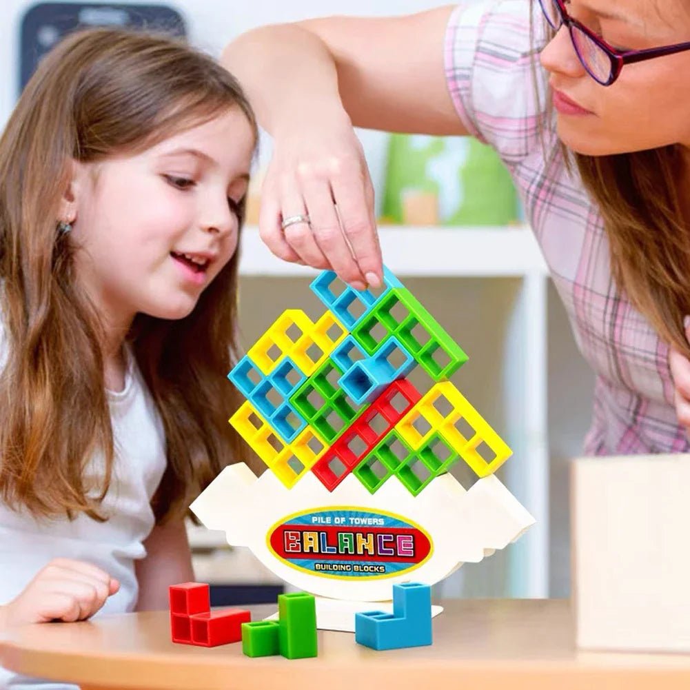 Balance Stacking Board Game - Family Fun Toy - Cake Pops Parties