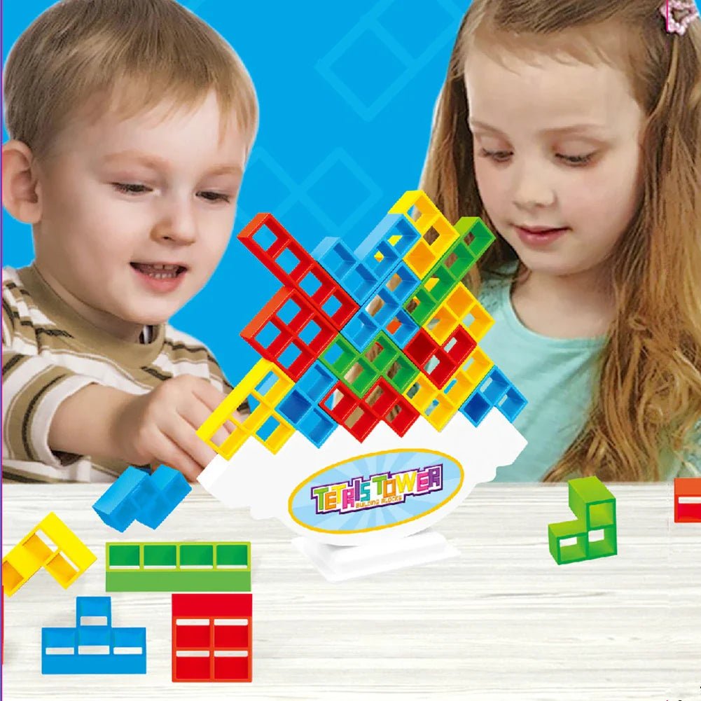 Balance Stacking Board Game - Family Fun Toy - Cake Pops Parties