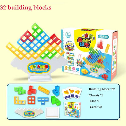 Balance Stacking Board Game - Family Fun Toy - Cake Pops Parties