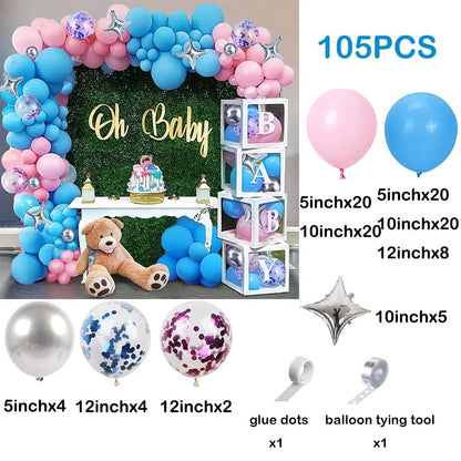 Balloon Arch Kit Baby Shower Decoration - Cake Pops Parties