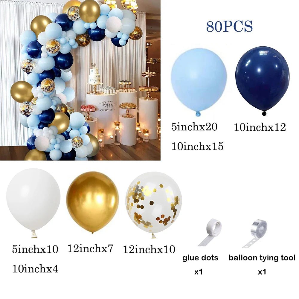 Balloon Arch Kit Baby Shower Decoration - Cake Pops Parties